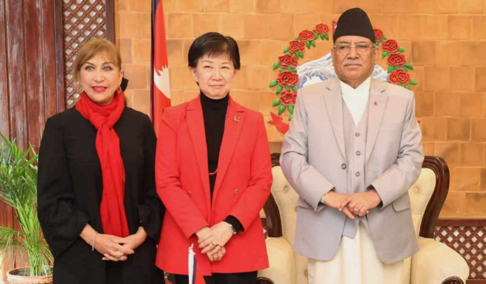 विश्व शान्तिका लागि द्वन्द्वरत पक्षहरुबीच संवादमा प्रधानमन्त्री दाहालको जोड