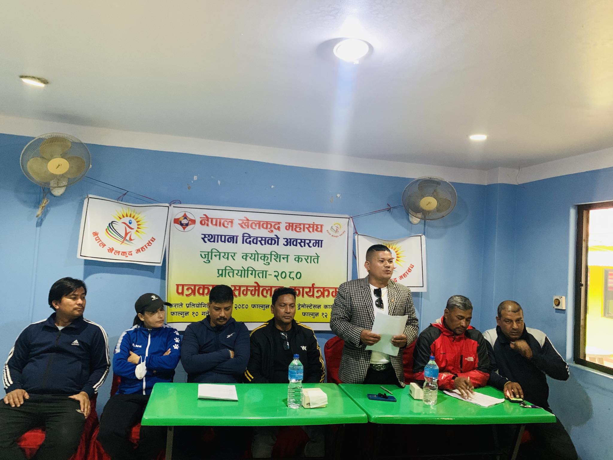 जिल्ला स्तरीय जुनियर क्योकुशिल कराते प्रतियोगिता हुदै