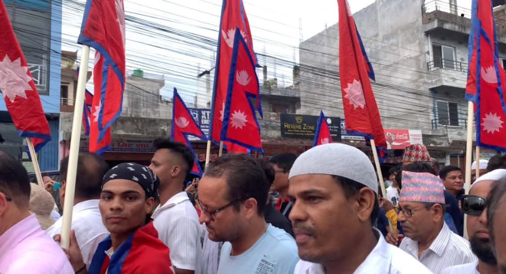 हेटौंडामा सामाजिक सद्भाव प्रवर्द्धनका लागि शान्ति र्‍याली