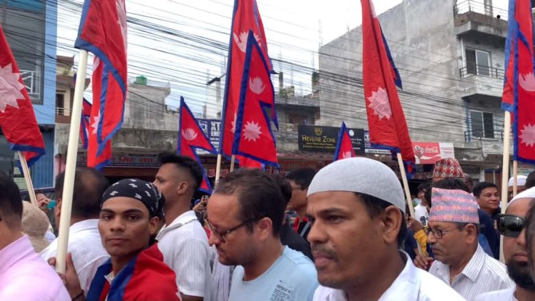 हेटौंडामा सामाजिक सद्भाव प्रवर्द्धनका लागि शान्ति र्‍याली
